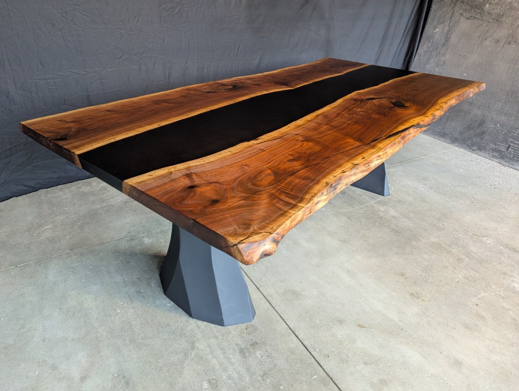 Live Edge Black Walnut Dining Table&nbsp;($5000)